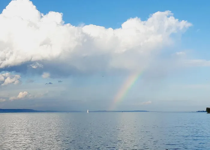 アパート Livi Merevfalu Kerti Medencevel Fonyód